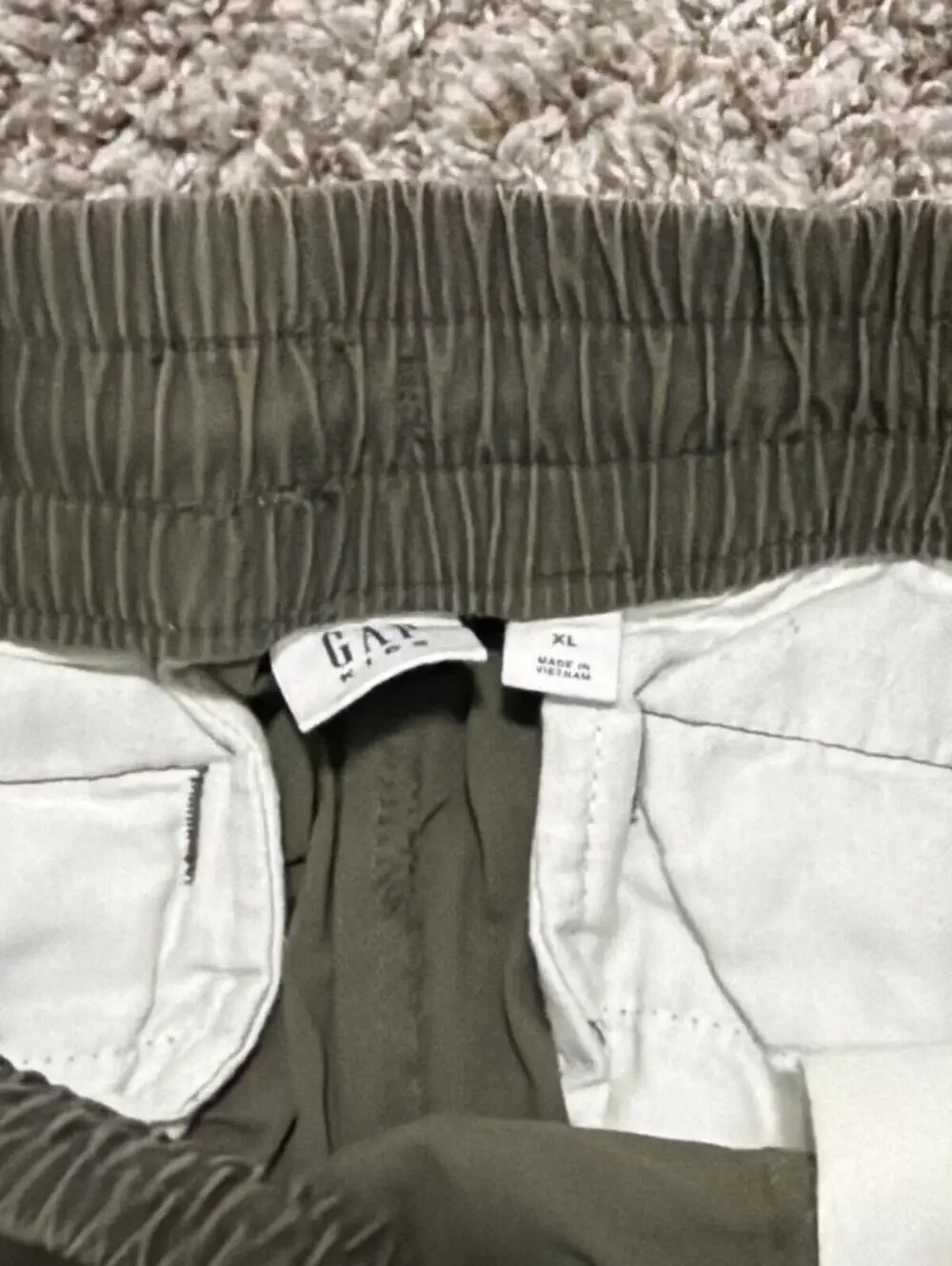 GAP Kids Boys Olive Green Pants XL